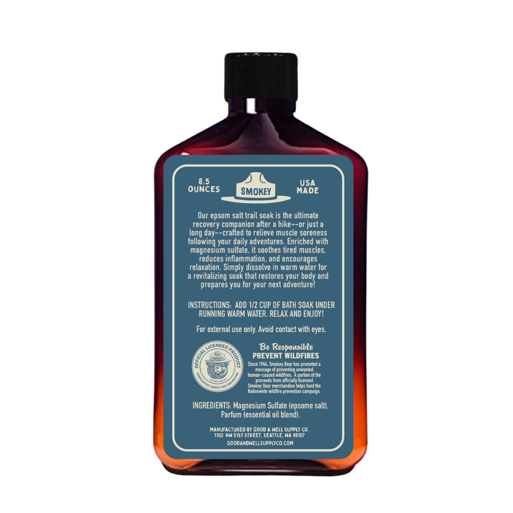 Cedar &amp; Mint Smokey Bear Trail Soak