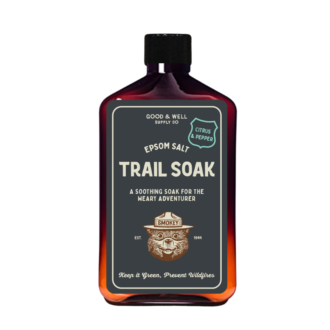 Citrus &amp; Pepper Smokey Bear Trail Soak