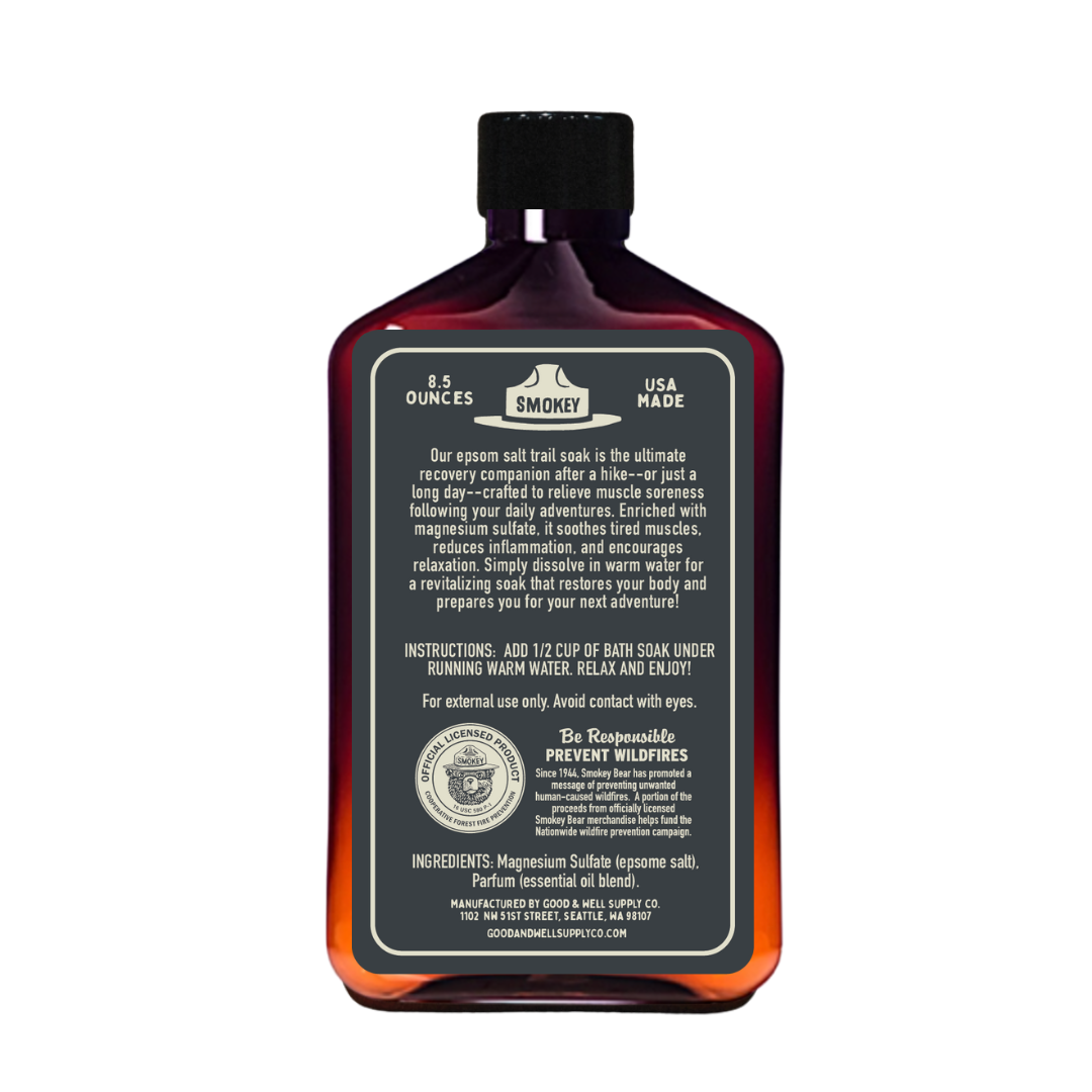 Citrus &amp; Pepper Smokey Bear Trail Soak