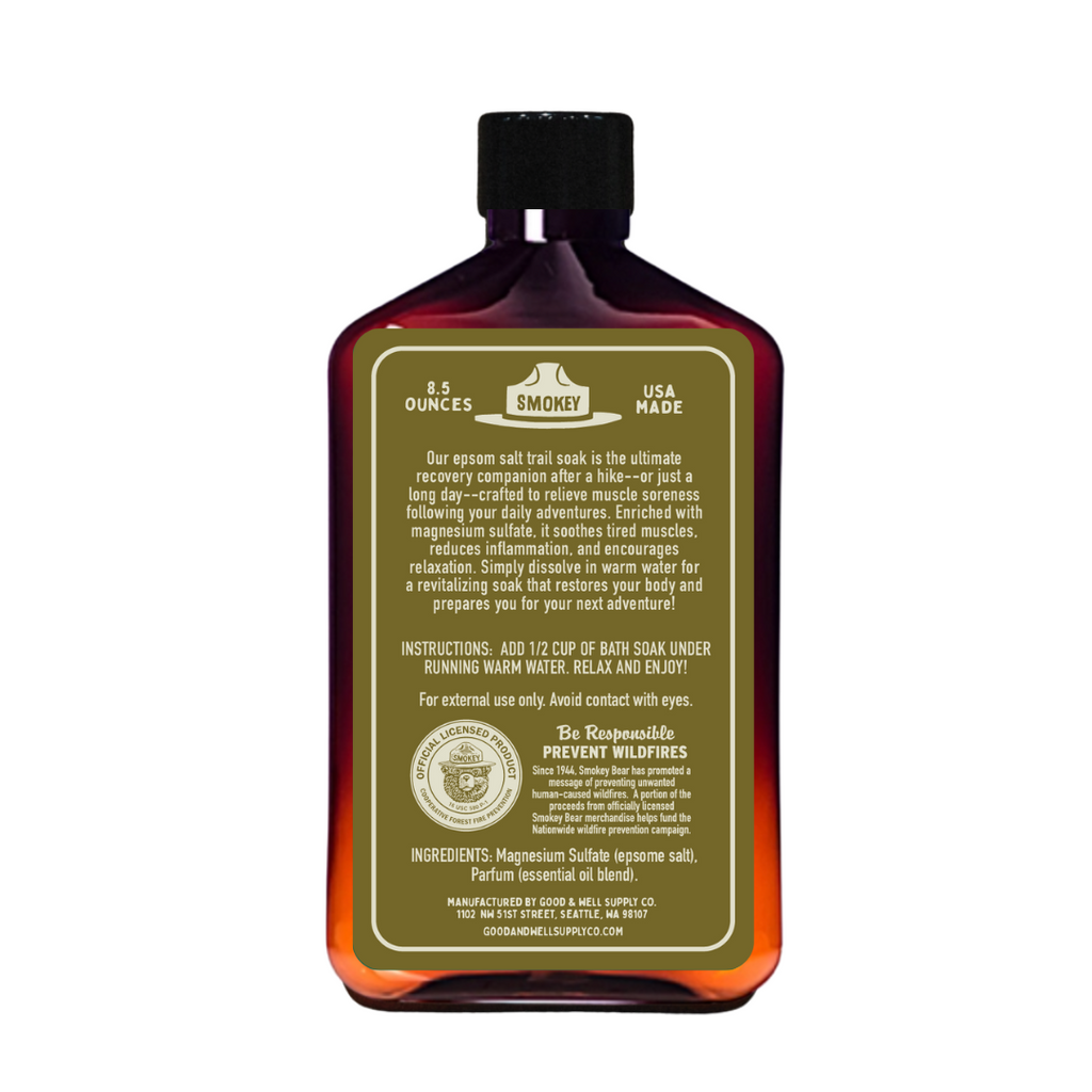 Herbs &amp; Lime Smokey Bear Trail Soak