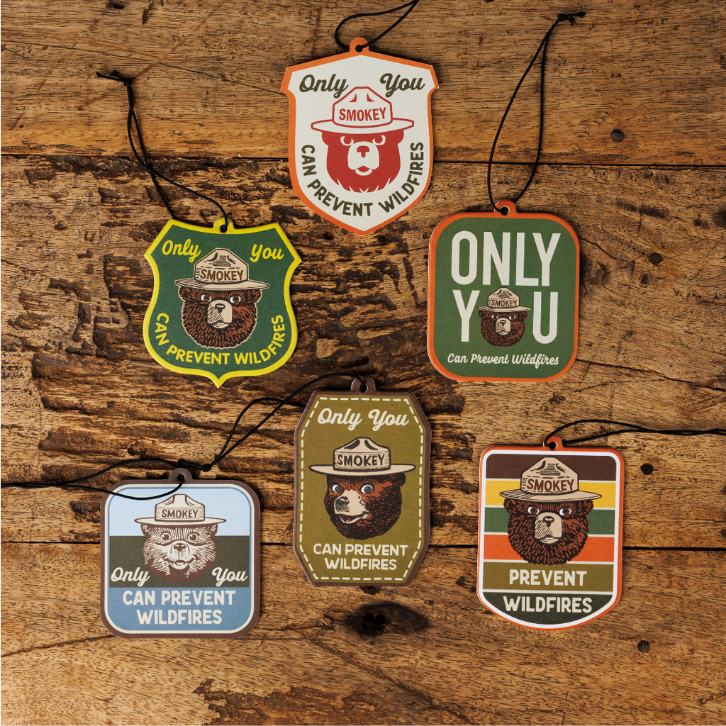 Smokey Bear Air Freshener - Pine &amp; Citrus