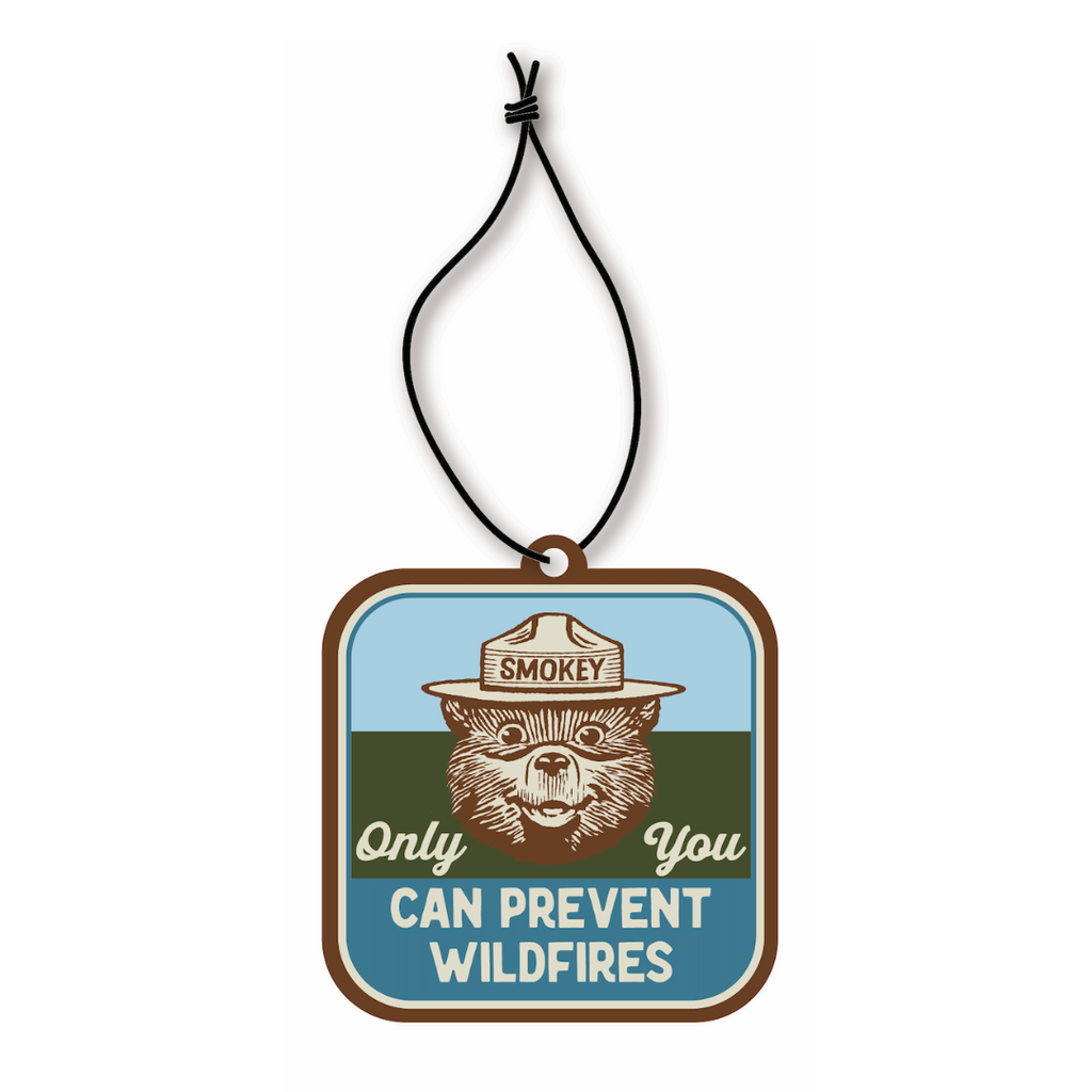 Smokey Bear Air Freshener - Evergreen &amp; Cypress