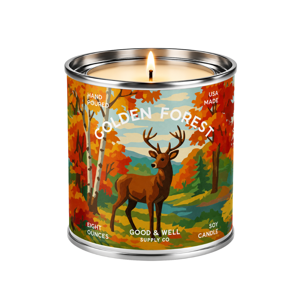 Golden Forest Soy Candle