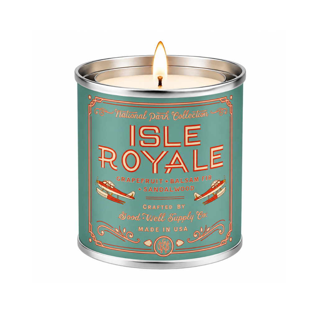 Isle Royale National Park Candle