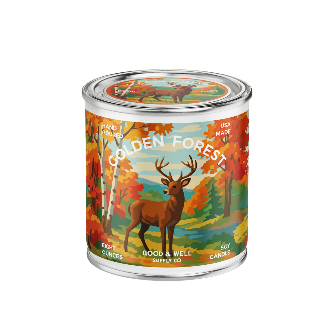 Golden Forest Soy Candle