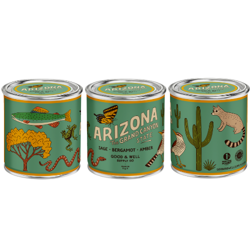 Arizona State Candle