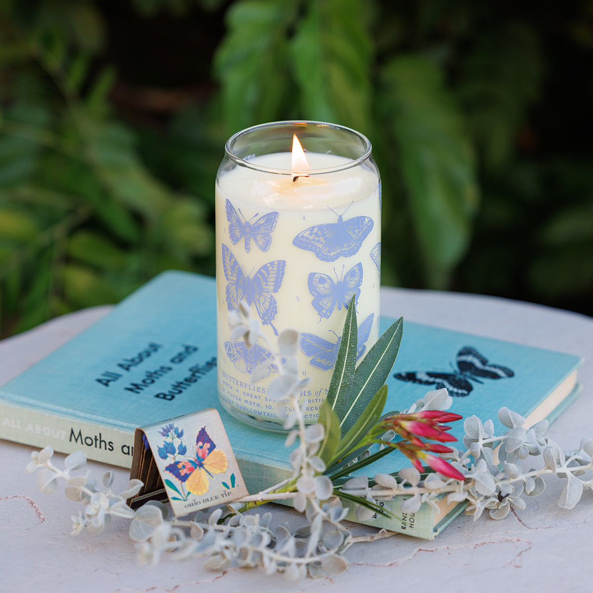 Butterflies &amp; Moths Soy Candle