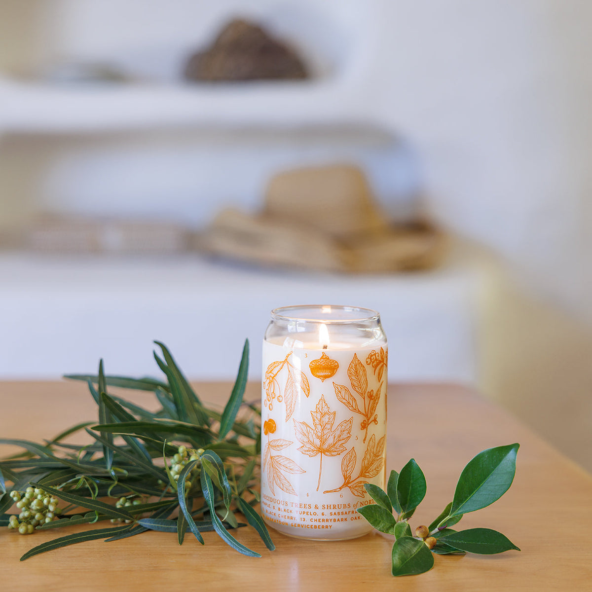Deciduous Trees &amp; Shrubs Soy Candle