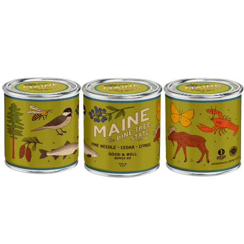 Maine State Candle