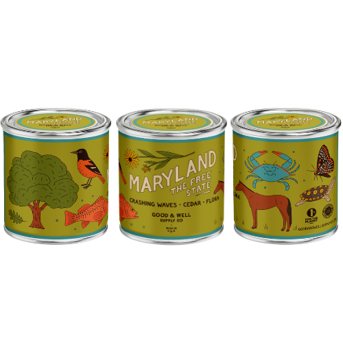 Maryland State Candle
