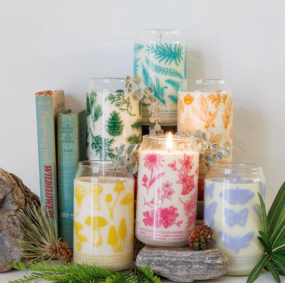 Mushrooms Soy Candle
