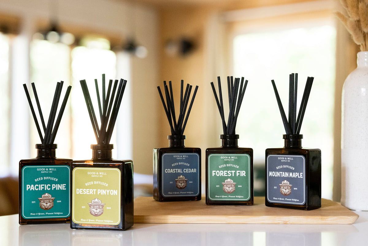 Coastal Cedar Smokey Bear Reed Diffuser
