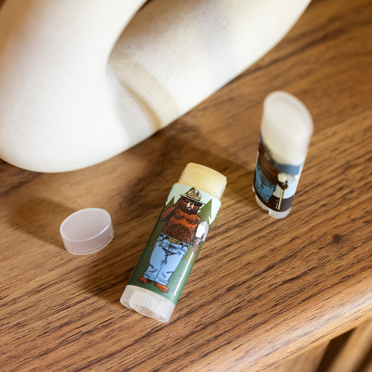 Tangerine Smokey Bear Lip Balm